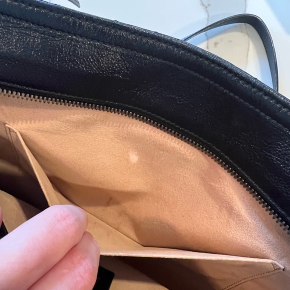 Gucci GG Marmont Leather Chain Tote - Picture 14 of 16